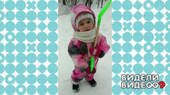 Девочка хочет питомца. Видели видео? Фрагмент