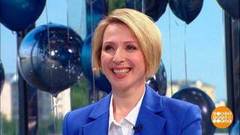 Яна Чурикова, Анатолий Кузичев и Владимир Гомельский. Доброе утро. Фрагмент 