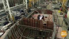 Как строят корабли. Праздничный канал. Фрагмент  