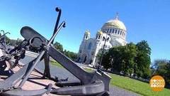 Морской собор в Кронштадте. Праздничный канал. Фрагмент 