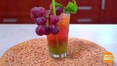 Охлаждающий коктейль с виноградом. Доброе утро. Фрагмент