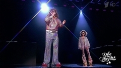 Сергей Трофимов и Лиза — «Стопятьсотпудовый хит». Две звезды. Отцы и дети. Фрагмент 