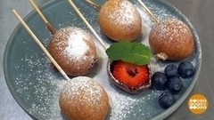 Жареная клубника в шоколаде. Доброе утро. Фрагмент 