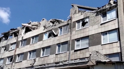 В ДНР по жилым кварталам националисты выпустили снаряды стандартного для НАТО калибра