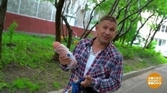 Дмитрий Талабуев и бродячая собака. Доброе утро. Фрагмент 