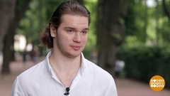 Хоккеисты на отдыхе: Василий Подколзин. Доброе утро. Суббота. Фрагмент 