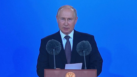 Владимир Путин принял участие в церемонии открытия форума «Армия-2022»
