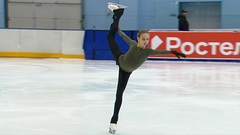 Анастасия Зинина. Короткая программа. Контрольные прокаты сборной России по фигурному катанию 2022/23