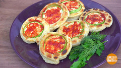 Запекаем кабачок в тесте. Доброе утро. Фрагмент 