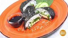 Готовим рисовые сэндвичи. Доброе утро. Фрагмент 