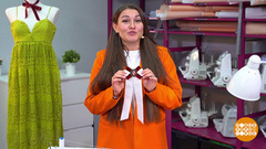 Бант-галстук для девочки. Доброе утро. Фрагмент 