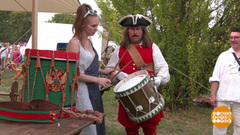 «Русское поле»: валенки, ходули и… рекордная каша. Доброе утро. Фрагмент 