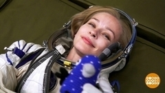 Юлия Пересильд. Космическая актриса! Доброе утро. Фрагмент 