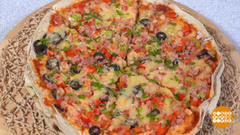 Двуслойная пицца из лаваша. Доброе утро. Фрагмент