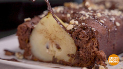 Шоколадный пирог с грушами. Доброе утро. Фрагмент 