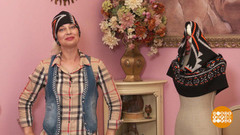 Головные уборы из старого пуловера. Доброе утро. Суббота. Фрагмент 