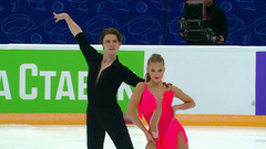 Василиса Кагановская — Валерий Ангелопол. Ритм-танец. Контрольные прокаты сборной России по фигурному катанию 2022/23