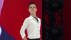 Глеб Лутфуллин. Короткая программа. Контрольные прокаты сборной России по фигурному катанию 2022/23