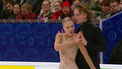 Екатерина Миронова — Евгений Устенко. Произвольный танец. Контрольные прокаты сборной России по фигурному катанию 2022/23