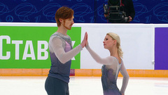 Евгения Тарасова — Владимир Морозов. Произвольная программа. Контрольные прокаты сборной России по фигурному катанию 2022/23