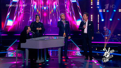 Елена Ваенга, Игорь Корнелюк, Валерий Сюткин и Александр Малинин. «How Deep Is Your Love»