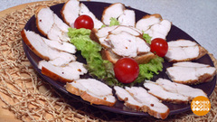 Домашняя бастурма из куриной грудки. Доброе утро. Фрагмент