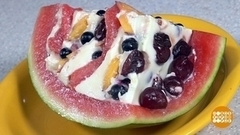 Десерт в арбузе. Доброе утро. Фрагмент