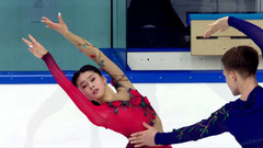 Майя Шегай — Игорь Шамшуров. Произвольная программа. Юниоры. Москва. Гран-при России по фигурному катанию 2022/23