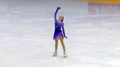 Виктория Барахтина. Короткая программа. Москва. Гран-при России по фигурному катанию 2022/23