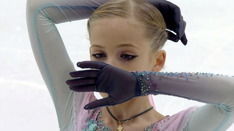 Любовь Рубцова. Короткая программа. Москва. Гран-при России по фигурному катанию 2022/23