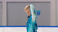 Тимофей Столяренко. Короткая программа. Москва. Гран-при России по фигурному катанию 2022/23