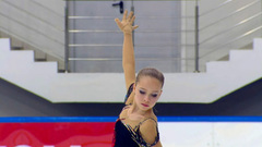 Виктория Барахтина. Произвольная программа. Москва. Гран-при России по фигурному катанию 2022/23