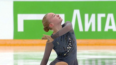 Анастасия Хахыртдинова. Короткая программа. Москва. Гран-при России по фигурному катанию 2022/23