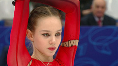 Анастасия Зинина. Короткая программа. Москва. Гран-при России по фигурному катанию 2022/23