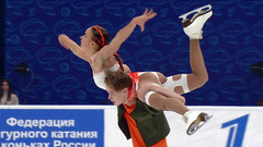 Яна Матвейшина — Тимофей Субботин. Произвольный танец. Москва. Гран-при России по фигурному катанию 2022/23