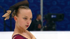 Маргарита Ковалева. Произвольная программа. Москва. Гран-при России по фигурному катанию 2022/23