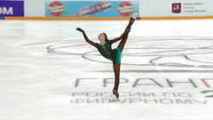 Софья Акатьева. Произвольная программа. Женщины. Москва. Гран-при России по фигурному катанию 2022/23