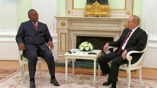 Владимир Путин в Кремле встретился с президентом Республики Гвинея-Бисау