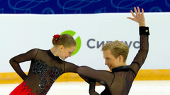 Полина Жарова — Ранэль Ибатуллин. Ритм-танец. Сочи. Гран-при России по фигурному катанию 2022/23