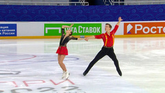 Юлия Артемьева — Алексей Брюханов. Короткая программа. Сочи. Гран-при России по фигурному катанию 2022/23