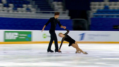 Варвара Смирнова — Алексей Белкин. Произвольная программа. Сочи. Гран-при России по фигурному катанию 2022/23