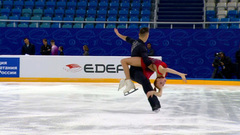 Елизавета Осокина — Артем Грицаенко. Произвольная программа. Сочи. Гран-при России по фигурному катанию 2022/23