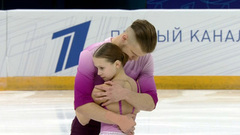 Анастасия Чернышова — Владислав Антонышев. Произвольная программа. Сочи. Гран-при России по фигурному катанию 2022/23