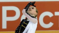 Дина Хуснутдинова. Короткая программа. Сочи. Гран-при России по фигурному катанию 2022/23