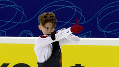 Никита Сенцов. Короткая программа. Сочи. Гран-при России по фигурному катанию 2022/23