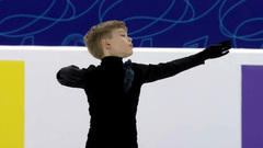 Лев Лазарев. Произвольная программа. Сочи. Гран-при России по фигурному катанию 2022/23