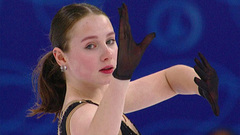Рената Губашева. Короткая программа. Сочи. Гран-при России по фигурному катанию 2022/23