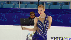 Виктория Федянина. Короткая программа. Сочи. Гран-при России по фигурному катанию 2022/23