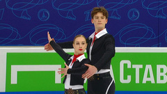 Екатерина Гейниш — Дмитрий Чигирев. Короткая программа. Сочи. Гран-при России по фигурному катанию 2022/23