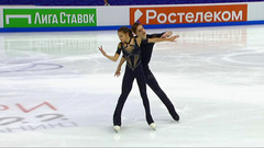 Екатерина Чикмарева — Матвей Янченков. Произвольная программа. Сочи. Гран-при России по фигурному катанию 2022/23